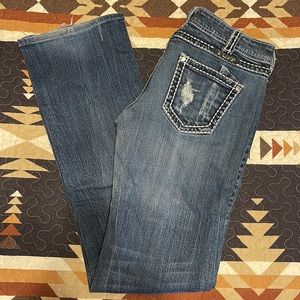 Women’s Cowgirl Tuff bootcut jeans 27x37